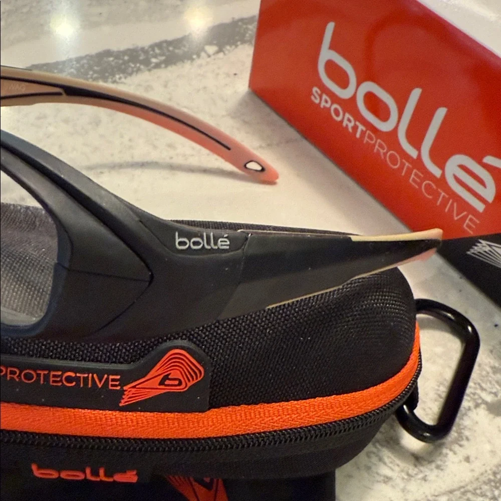 Bolle Kids Sunglasses Black and Orange